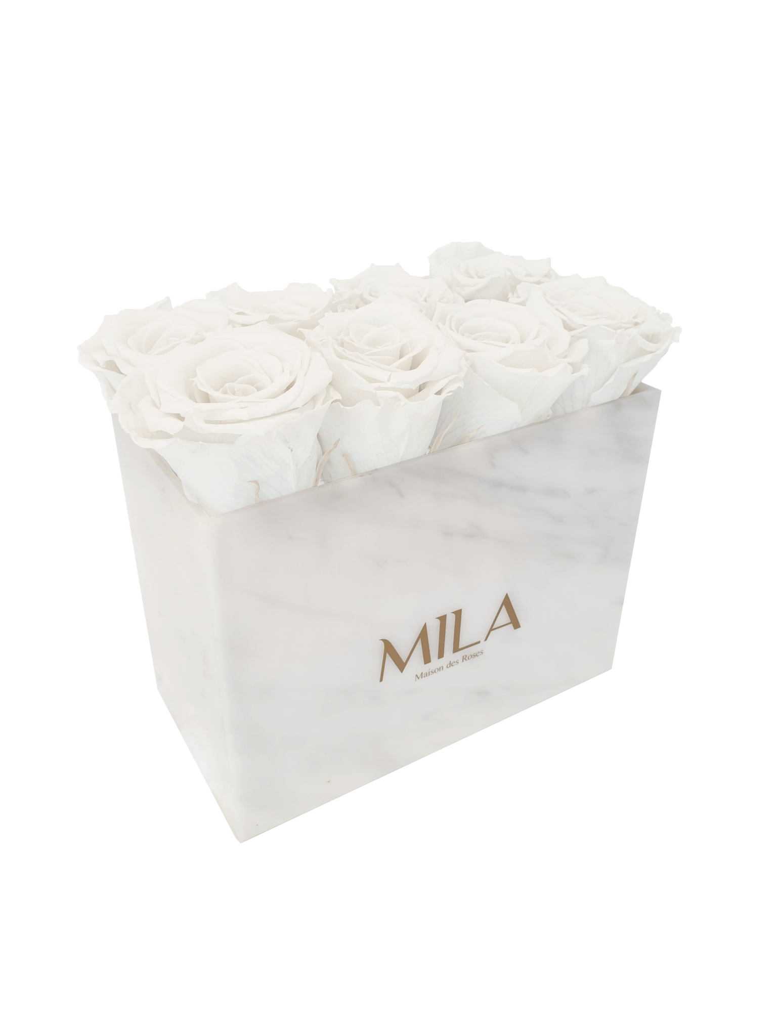 Mila Acrylic White Marble - Mila Rose