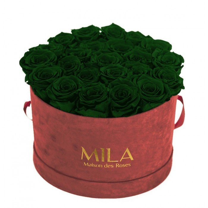 Mila Burgundy Velvet Large - My Store