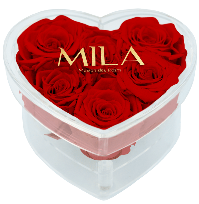 Mila Acrylic Small Heart - Mila Rose