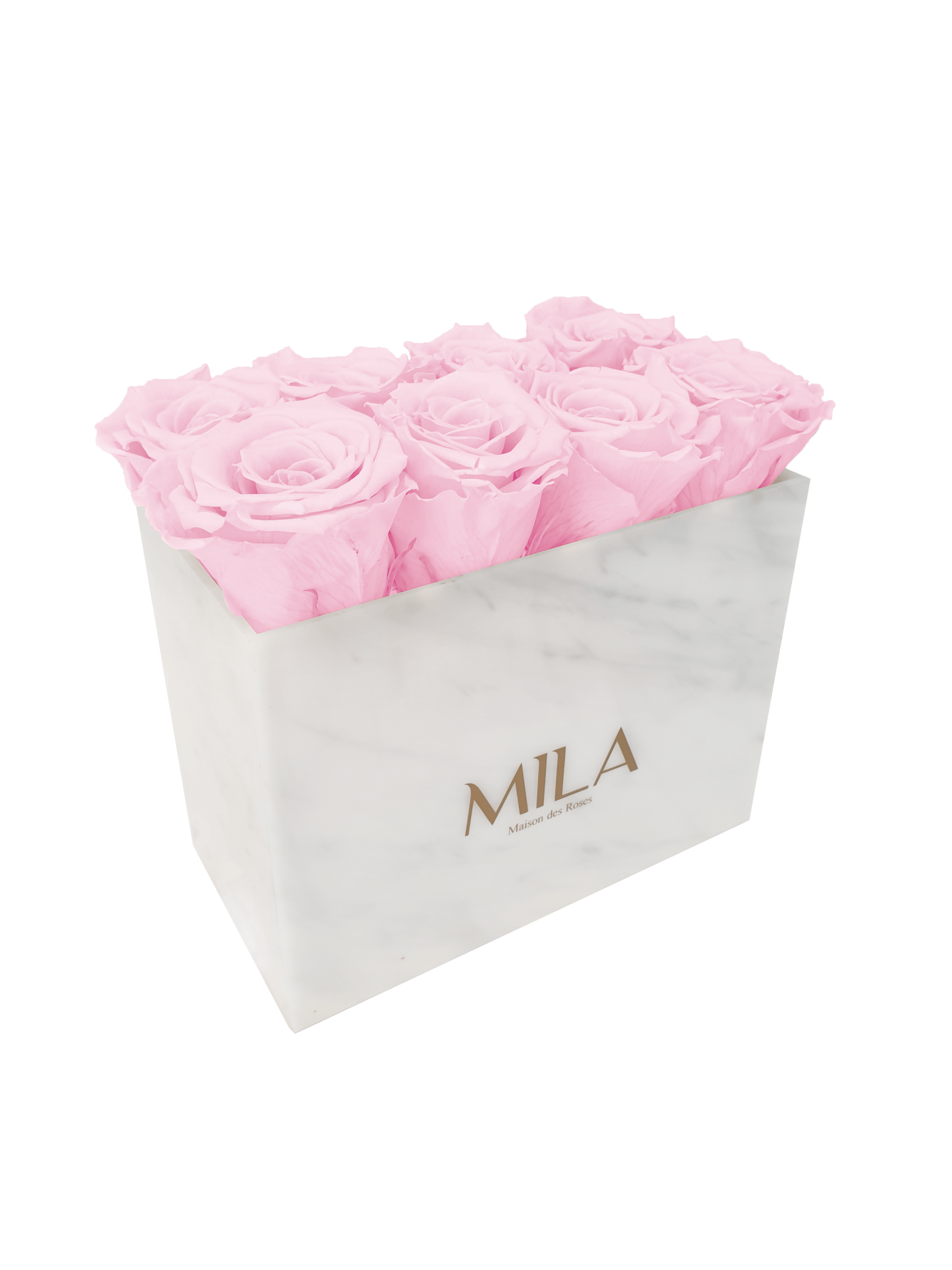 Mila Acrylic White Marble - Mila Rose