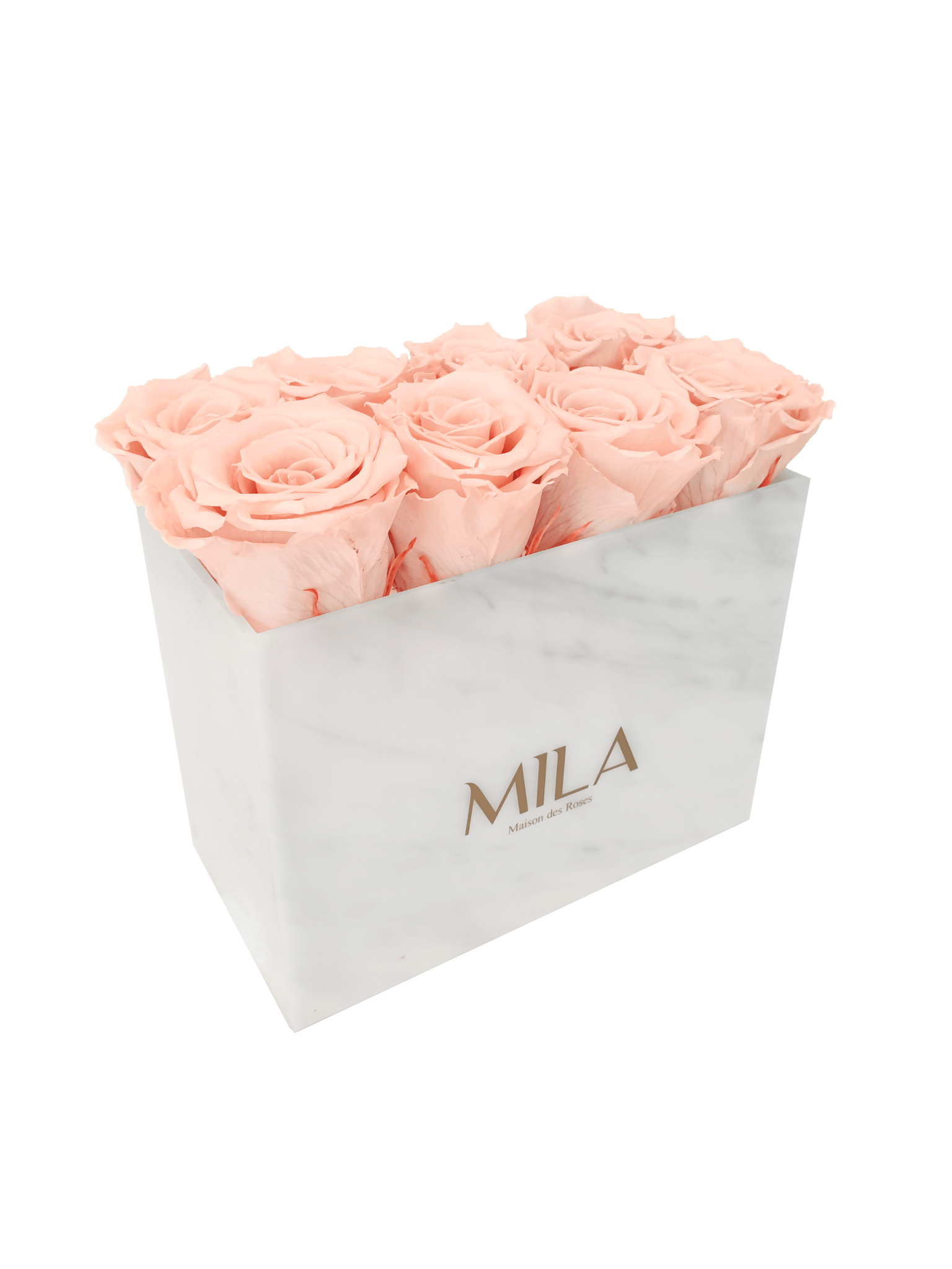 Mila Acrylic White Marble - Mila Rose