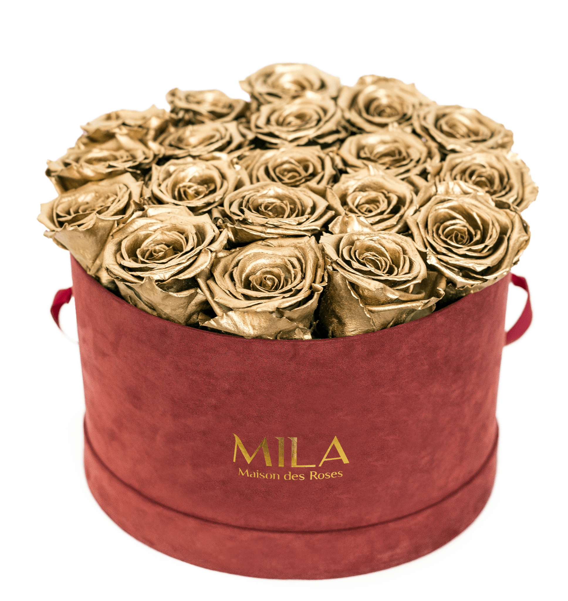 Mila Burgundy Velvet Large - Mila Rose
