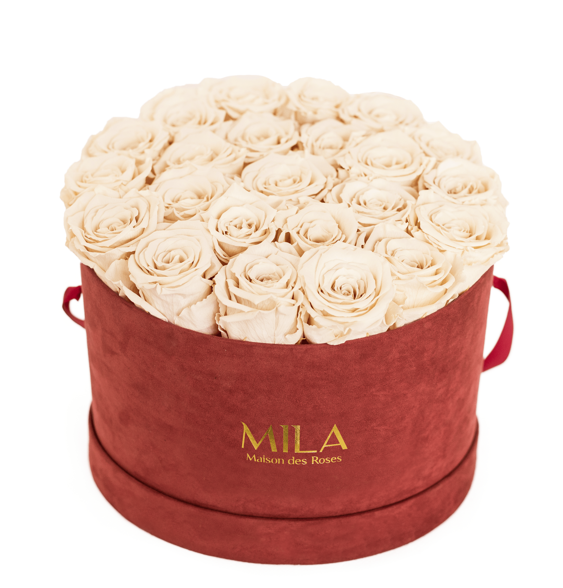 Mila Burgundy Velvet Large - Mila Rose