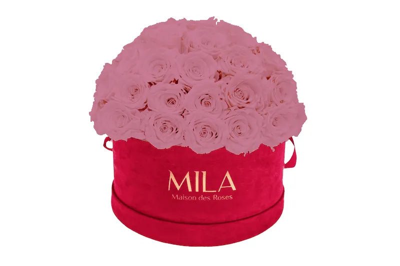 Mila Velour Large burgundy dome - Mila Rose